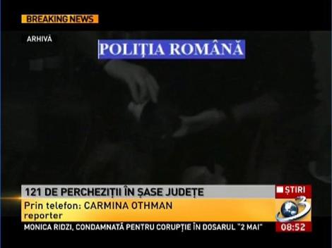 121 de perchezitii în 6 județe la persoane suspectate de evaziune fiscală și spălare de bani