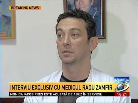 Interviu exclusiv cu medicul Radu Zamfir
