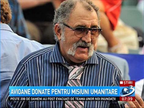 DOUĂ AVIOANE pentru misiuni umanitare de urgenţă, DONATE statului roman de către un miliardar român şi o bancă