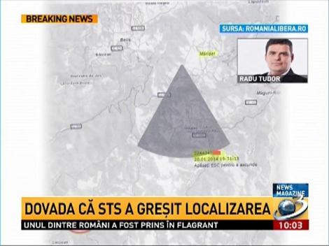 Hărţile STS în cazul accidentului aviatic din Apuseni AU RATAT locul prăbuşirii