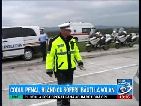Şoferii care se urcă băuţi la volan AR PUTEA SCĂPA MAI UŞOR de sancţiuni