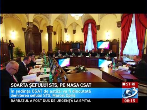 Şeful STS află astăzi dacă rămâne în funcţie sau nu