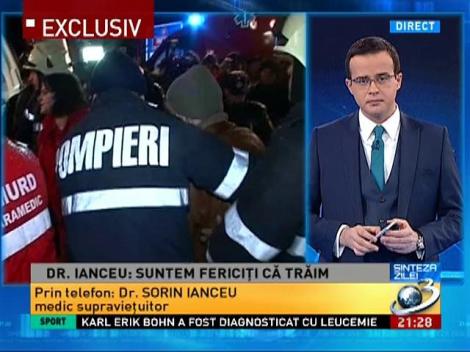 Doctorul Sorin Ianceu, mărturii emoţionate după accidentul aviatic: Eu nu caut vinovaţi. Mulţumesc că trăiesc