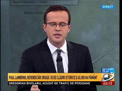 Paul Lambrino, revendicări uriaşe: 50 de clădiri istorice şi 60 de hectare de pământ