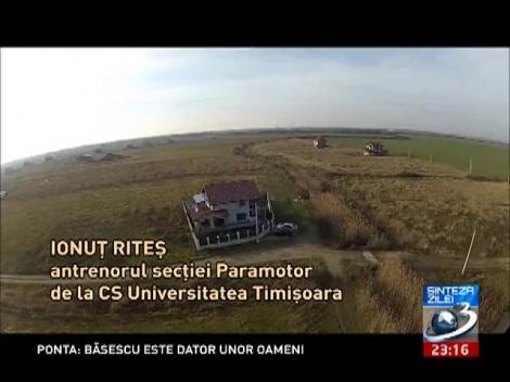 Imagini inedite din Paramotor. Acesta este cel mai eficient în căutarea unei persoane dispărute