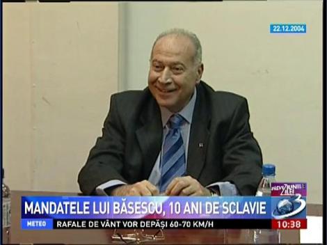 Mandatele lui Băsescu, 10 ani de sclavie
