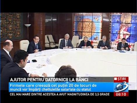 Ajutor pentru datornicii la bănci