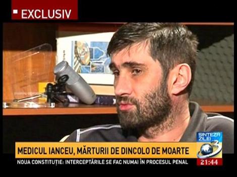Sinteza Zilei: Interviu emoţionant cu medicul Sorin Ianceu