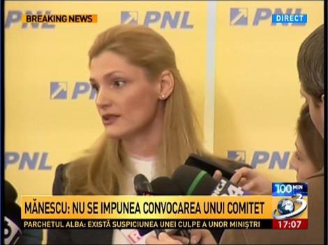 Ramona Mănescu: Nu cred că STS-ul a dat coordonatele eronate