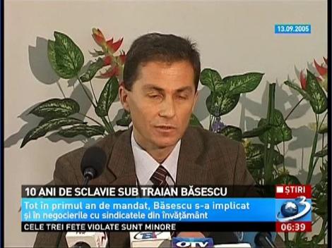 10 ani de sclavie sub Traian Băsescu