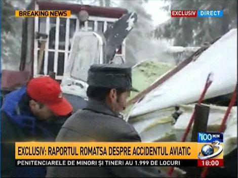 EXCLUSIV! Raportul ROMATSA despre accidentul aviatic