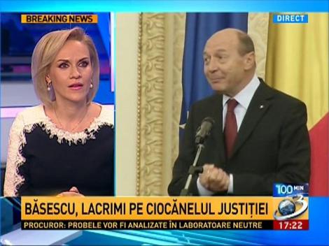 100 de Minute: Gabriela Firea, despre lacrimile lui Traian Băsescu