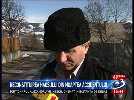 Reconstituirea haosului din noaptea accidentului