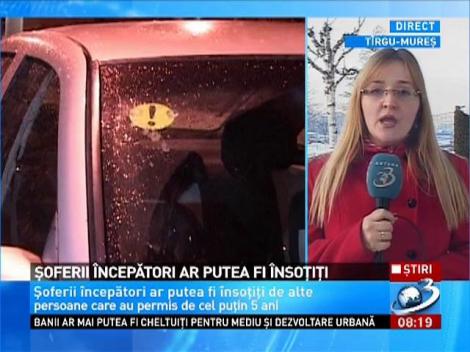 Şoferii începători ar putea fi însoţiţi noaptea