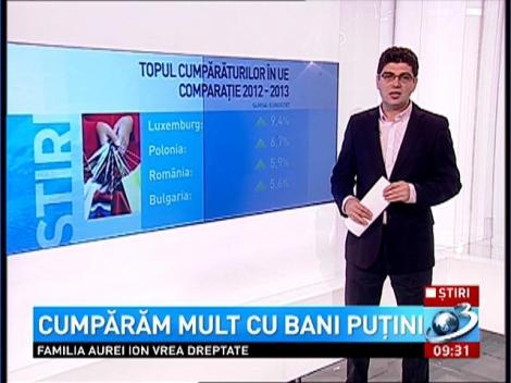 Cumparam mult cu bani putini