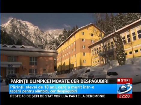 Părinţii olimpicei care a murit anul trecut cer pagube de 1 milion de euro