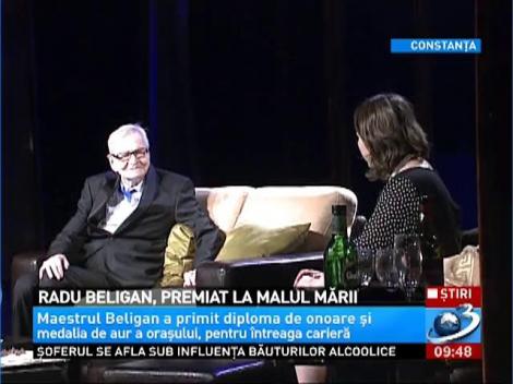 Radu Beligan, premiat la malul marii