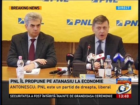 Conducerea PNL a validat nominalizarea lui Atanasiu, Nicolăescu, Buşoi, Iohannis la ministere