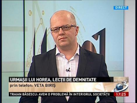 Secvenţial: Veta Biriş, în direct prin telefon din inima Apusenilor