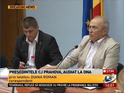 Preşedintele CJ Prahova, audiat la DNA Ploieşti