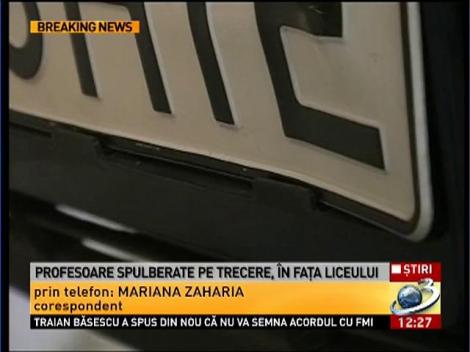 Un şofer vitezoman a spulberat trei persoane pe o trecere de pietoni din Piteşti