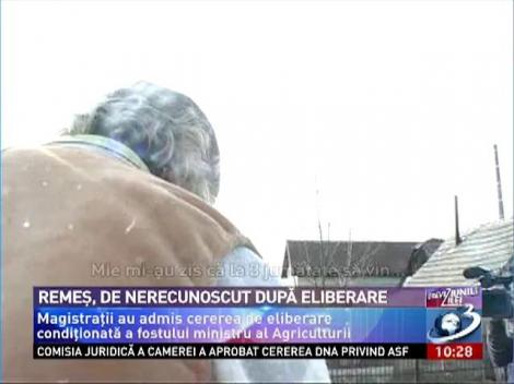 Decebal Traian Remeş, de nerecunoscut după eliberare