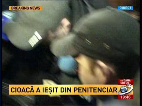 Cristian Cioacă a ieşit din penitenciar