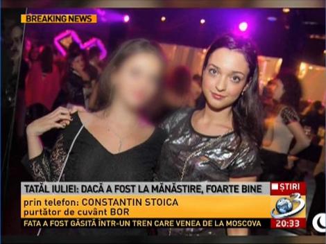 Purtătorul de cuvânt BOR, despre faptul că Iulia, fata dispărută a fost văzute în straie de călugăriță