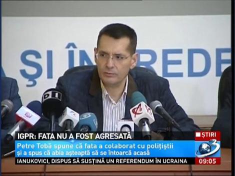 IGPR: Iulia Ionescu nu a fost agresată