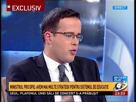 Remus Pricopie: Avem multe strategii pentru sistemul de educaţie