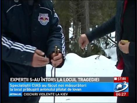 Experţii s-au întors la locul tragediei