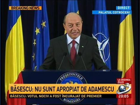 Băsescu: Fiica mea a procedat perfect legal