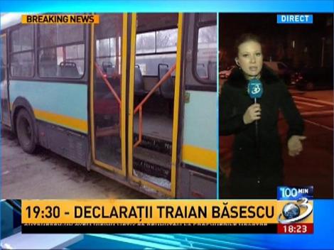 Imagini de la locul unde s-au tras focuri de armă în Bucureşti