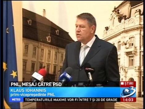 PNL, mesaj către PSD