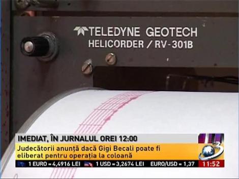 Trei cutremure au lovit România într-o singură zi