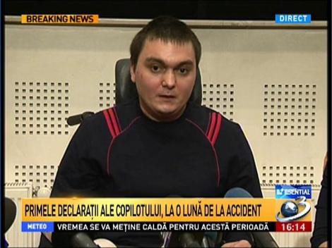 Copilotul lui Iovan rupe tăcerea