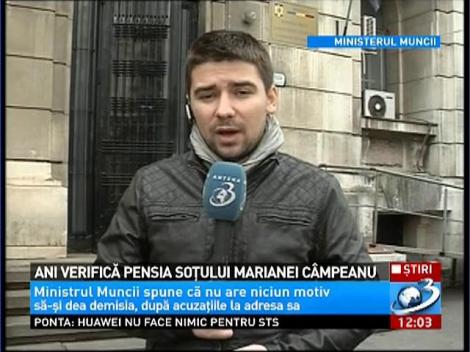 ANI verifica pensia sotului Marianei Campeanu