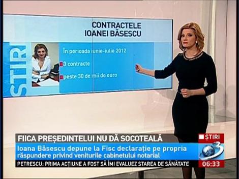 Fiica presedintelui nu da socoteala