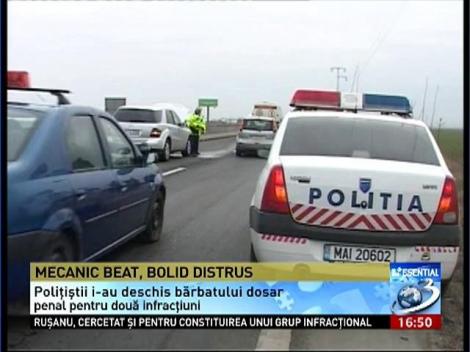 Un mecanic auto din Ploieşti a distrus maşina de lux a unui client