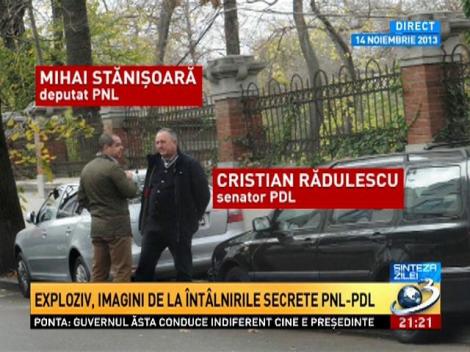 Expoloziv: Imagini de la întalnirile secrete PNL-PDL