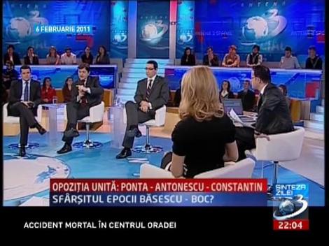 SINTEZA ZILEI. Ce spuneau liderii USL în februarie 2011