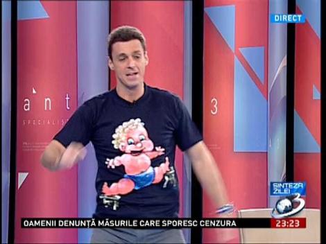 Mircea Badea povesteşte un moment extrem de amuzant, la Sinteza zilei