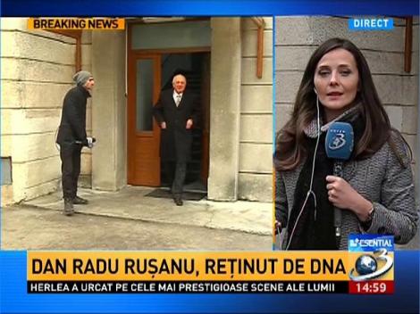 Dan Radu Ruşanu, reţinut de DNA