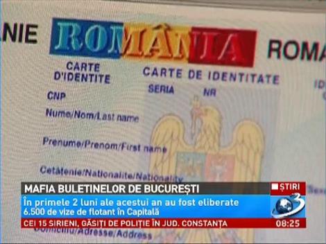 Imagini cu camera ascusă! Mafia buletinelor din Bucureşti