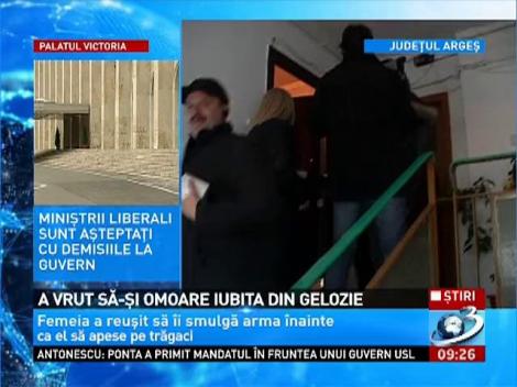 Un bărbat gelos din Piteşti a vrut să-şi omoare iubita