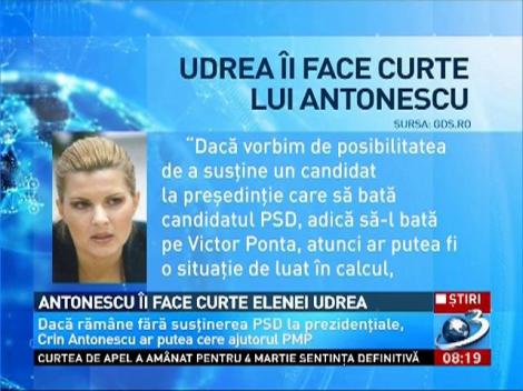 Antonescu îi face curte Elenei Udrea