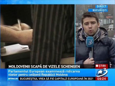 Moldovenii scapă de vizele Schengen