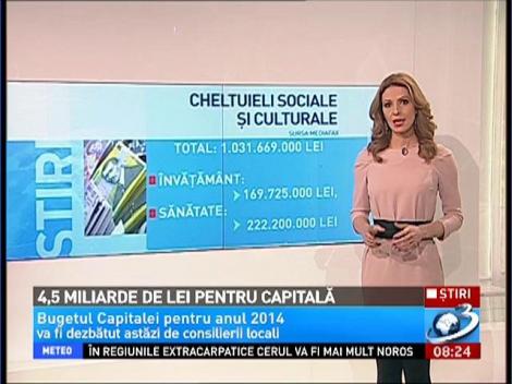 Bugetul Capitalei pentru anul 2014