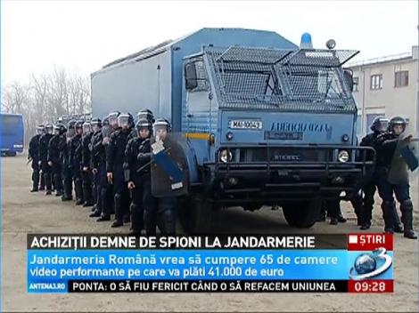 Achiziţii demne de spioni la Jandarmerie