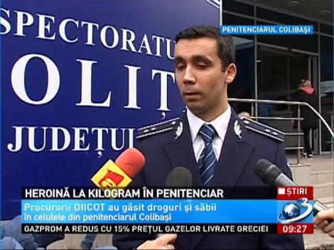 Peste un kilogram de heroină, vândut în Penitenciarul Colibaşi cu ajutorul unor gardieni